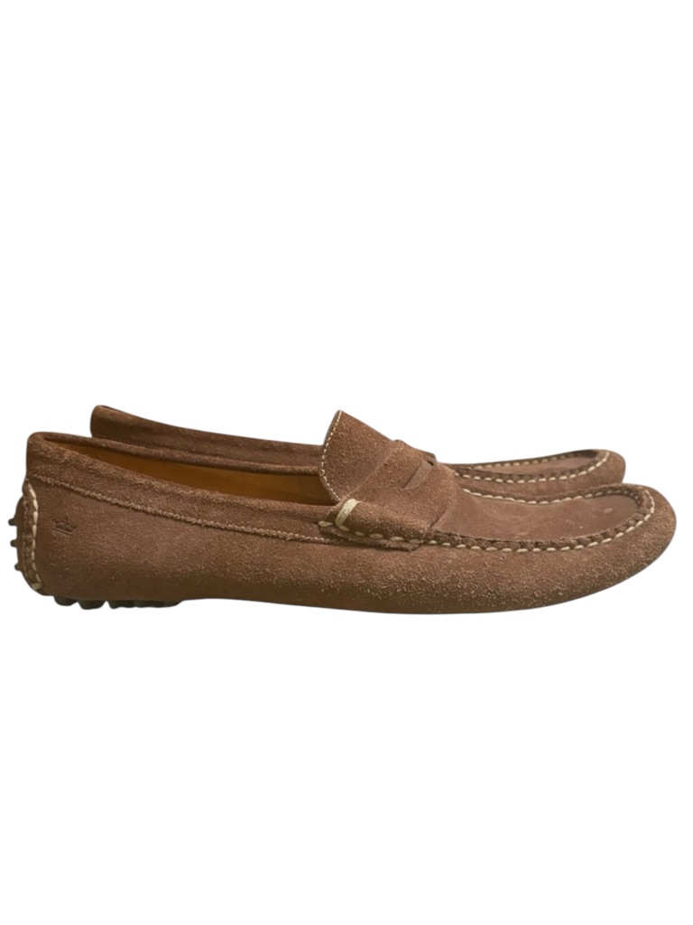 Peter Millar Suede Driving Penny Loafers Size 10m Needs Suede Brush To Toes